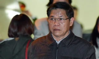 Bị cáo Nguyễn Ngọc Quý tại phiên tòa xét xử hồi đầu tháng 1. Ảnh: Zing.