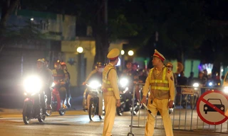 Hạn chế phương tiện 23 tuyến phố khi diễn ra trận Việt Nam - Thái Lan