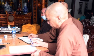 Đại đức Thích Bản Phúc - Trụ trì chùa Hưng Khánh (Q. Hải An, TP Hải Phòng) bị phạt giáo dưỡng 3 tháng.