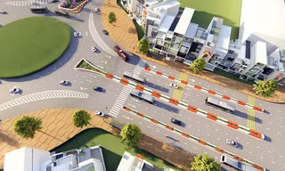 Phối cảnh một phần dự án.