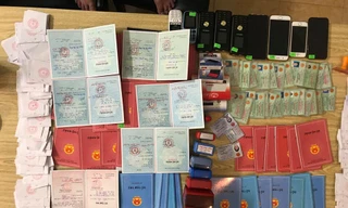 Tang vật trong vụ án.