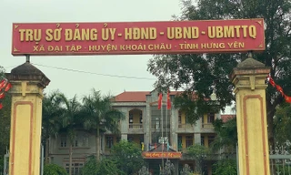 Trụ sở UBND xã Đại Tập (Khoái Châu, Hưng Yên).