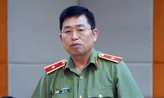 Thiếu tướng Vũ Thanh Chương - Giám đốc Công an TP Hải Phòng.