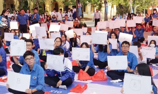 Thanh niên Hải Phòng sôi nổi trong ngày hội văn hóa giao thông