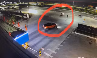 Lạnh gáy với clip giang hồ Bình 'đen' nổ súng truy sát tài xế ở cổng bến xe Vĩnh Niệm 