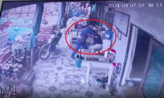 Nhân viên cây xăng ‘truy sát’ tài xế vì mâu thuẫn lối đi