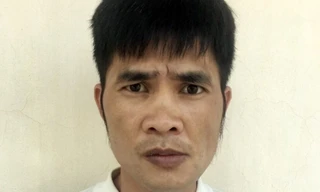 Đối tượng Vũ Văn Tập tại cơ quan công an.