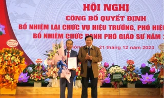 Bổ nhiệm lại chức vụ Hiệu trưởng Trường Đại học Y dược Hải Phòng 