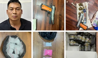 Thu giữ súng, đạn của đối tượng tổ chức sử dụng ma túy ở Hải Phòng