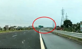 Phạt 17 triệu tài xế lái ô tô đi ngược chiều trên cao tốc Bắc Giang - Lạng Sơn