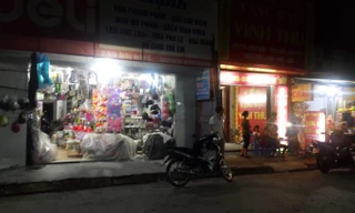 Khu phố Hóp, nơi cảnh sát khống chế bắt giữ Thọ sứt. Ảnh: CTV