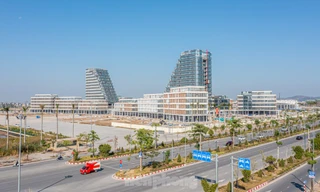 Trung tâm Hành chính - Chính trị TP Hải Phòng tại KĐT Bắc Sông Cấm, TP Thủy Nguyên. Ảnh: Quốc Nam