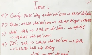 Lịch sinh hoạt hàng ngày của Thuận chột. 