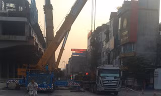Phạt nhà thầu thi công gây tê liệt giao thông ở Hà Nội