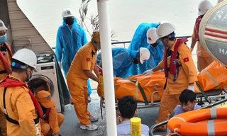 Tìm thấy xác tàu cá bị đâm chìm trên biển Hải Phòng