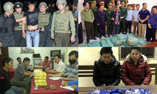 Đánh sập hàng loạt đường dây ma túy 'khủng' xuyên quốc gia