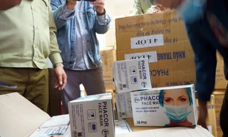 Tạm giữ 500.000 chiếc khẩu trang y tế không rõ nguồn gốc ở Hà Nội