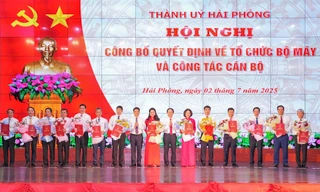 Thành phố Hải Phòng: Bổ nhiệm các vị trí cán bộ chủ chốt sau hợp nhất