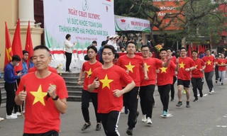 Hải Phòng: 1.500 người chạy vì sức khỏe toàn dân