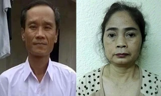 Chân dung Nguyễn Hữu Chuyền và Trần Thị Luyện.