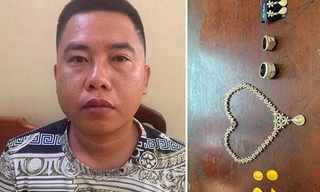 Vơ vét vàng, kim cương 'tiện tay' lấy 2 khẩu súng của gia chủ