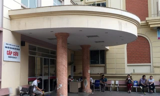 Khoa cấp cứu bệnh viện Đại học Y Hà Nội.