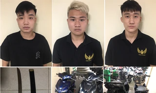 Nhiều băng nhóm tuổi teen ở Hải Phòng mang dao kiếm lượn phố để gây sự 