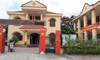 UBND phường Văn Đẩu, quận Kiến An (Hải Phòng).