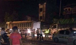 Hiện trường vụ việc.