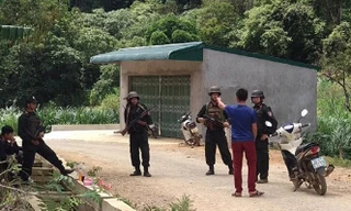 ông an Sơn La vẫn duy trì tổ công tác gồm 5 cán bộ, chiến sỹ tuần tra, đảm bảo an ninh trật tự địa bàn