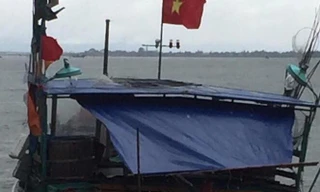 Một thuyền viên bất ngờ mất tích trên biển