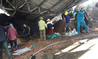 Cháy xưởng lạc lúc rạng sáng, thiệt hại gần 10 tỷ đồng