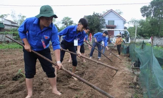 T.Ư Đoàn tổ chức hoạt động tình nguyện tại quê hương Lý Tự Trọng