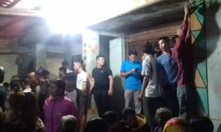 Hiện trường hai mẹ con chị Châu được phát hiện chết trong tư thế treo cổ