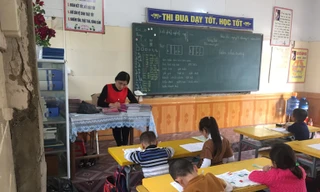 Nơm nớp học trong ngôi trường lúc nào cũng chờ...sập