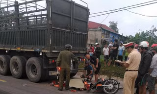 Hiện trường vụ tai nạn