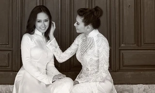 Mai Phương Thúy và Hoàng Yến đẹp như tranh