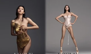 Loạt ảnh táo bạo rực lửa của người mẫu U40 xứ Hàn 