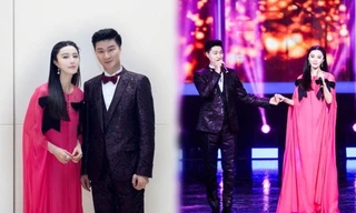 Cha Phạm Băng Băng trẻ trung phong độ khi song ca cùng con gái