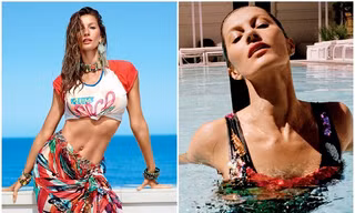 Siêu mẫu Brazil Gisele Bundchen khoe dáng hoàn hảo trứ danh