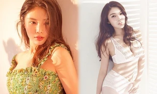 Dáng ‘đồng hồ cát’ của Kim ‘siêu vòng ba’ Trung Quốc đam mê World Cup