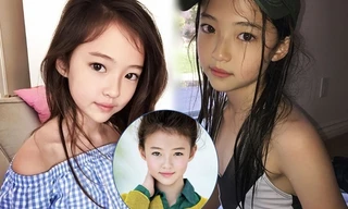 Thiên thần lai 10 tuổi xinh đẹp khiến showbiz Hàn ‘dậy sóng’