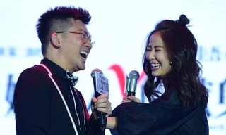 Lâm Tâm Như - Tô Hữu Bằng cười ‘thả ga’ khi hội ngộ