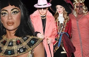 Các người đẹp Hollywood ‘quậy’ tưng bừng trong đêm Halloween