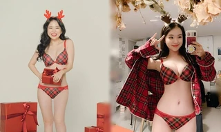 Thiên thần 9x xứ Hàn xinh như mộng đón Giáng sinh