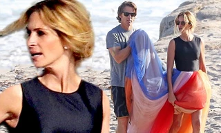 Ảnh hiếm hoi của vợ chồng ‘Người đàn bà đẹp’ Julia Roberts