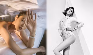 Dáng vóc hoàn hảo của mỹ nhân nội y gốc Hoa Liu Wen