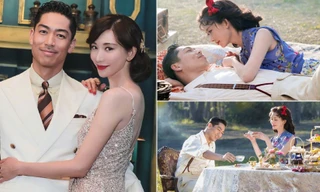 Siêu mẫu xứ Đài Lâm Chí Linh say đắm bên chồng trẻ sau kết hôn