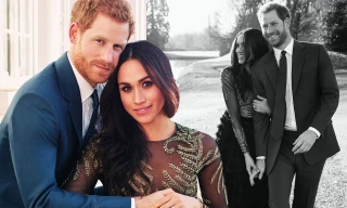 Hoàng tử Anh và mỹ nhân Meghan Markle tung ảnh đính hôn lãng mạn