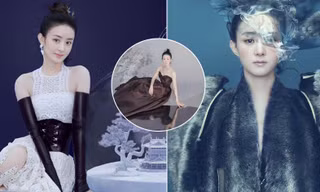 'Gái một con' Triệu Lệ Dĩnh tái xuất đẹp mong manh sương khói